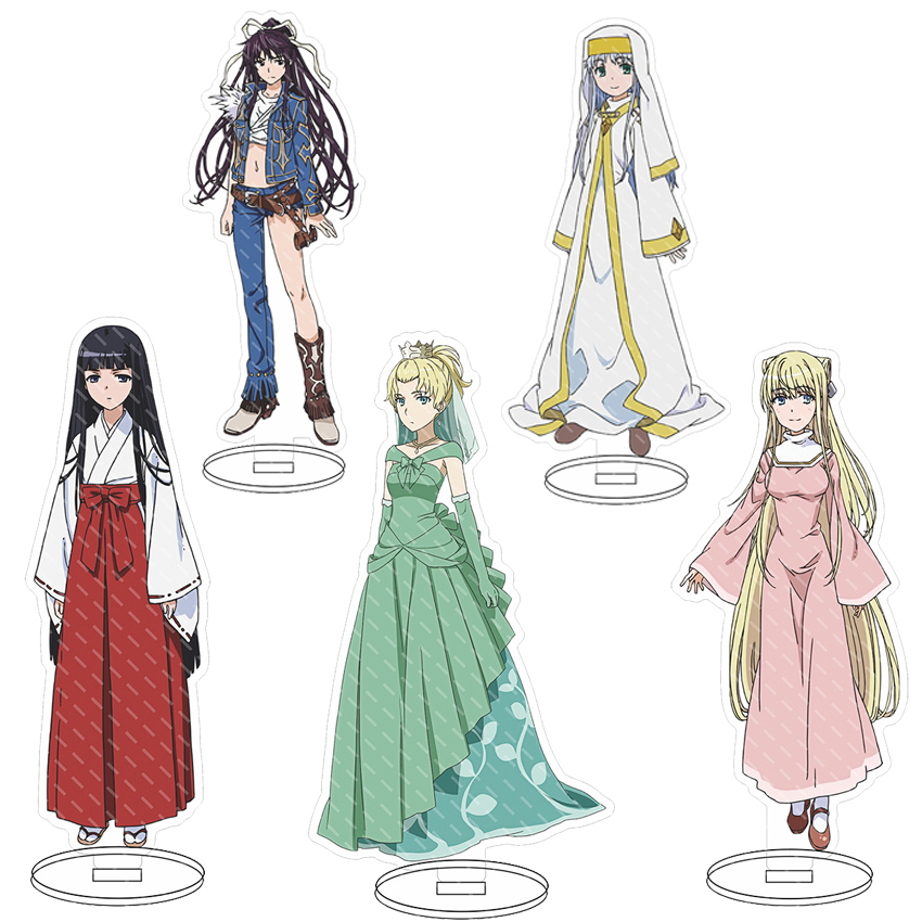 Anime Merchandise Accessories - 16 センチメートルアニメアクリルスタンドとある魔術の禁書目録神代トウマインデックス御坂美琴アクセルコスフィギュア装飾品ギフト