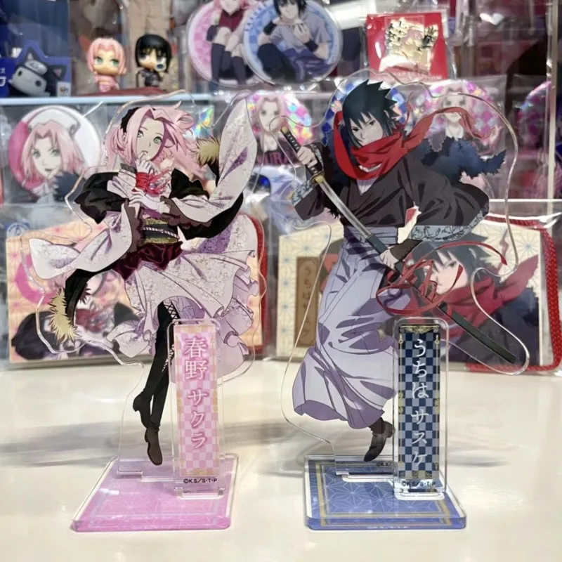 Anime Merchandise Naruto - 15cm ナルト サスケ＆サクラ 3周年記念 アクリルスタンド カスタムハンドメイドギフト