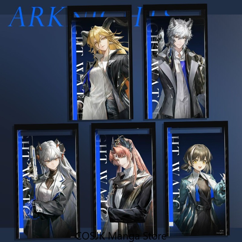 Anime Cosplay Merchandise - アニメアークナイツ: エンドフィールドアクセスアクリルパスカードゲームグッズチャーム漫画コスプレフィギュアモデルパンデントギフト