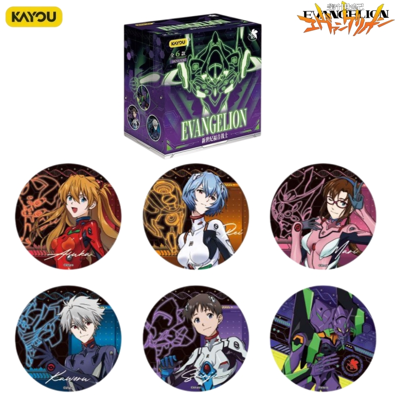 Anime Merchandise Bd - KAYOU 新世紀エヴァンゲリオンバッジシリーズアニメキャラクターピンホビーコレクタブル公式商品ホリデーギフト