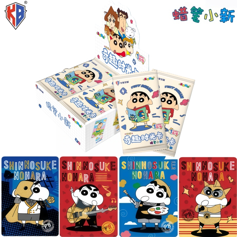 Anime Merchandise Bd - KABAO 本物の新作 クレヨンしんちゃん ファンタイムカードセット - アニメグッズ