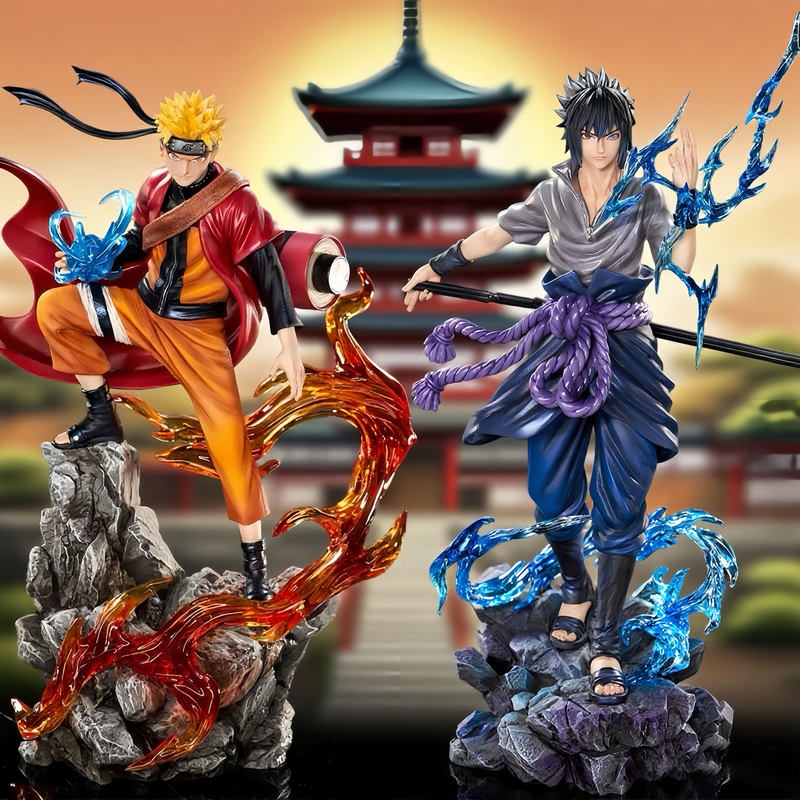 Anime Merchandise Naruto - ナルトフィギュア、ナルトサスケモデル、アニメグッズ、スタチュー、デスクトップデコレーション、部屋の装飾、人への贈り物