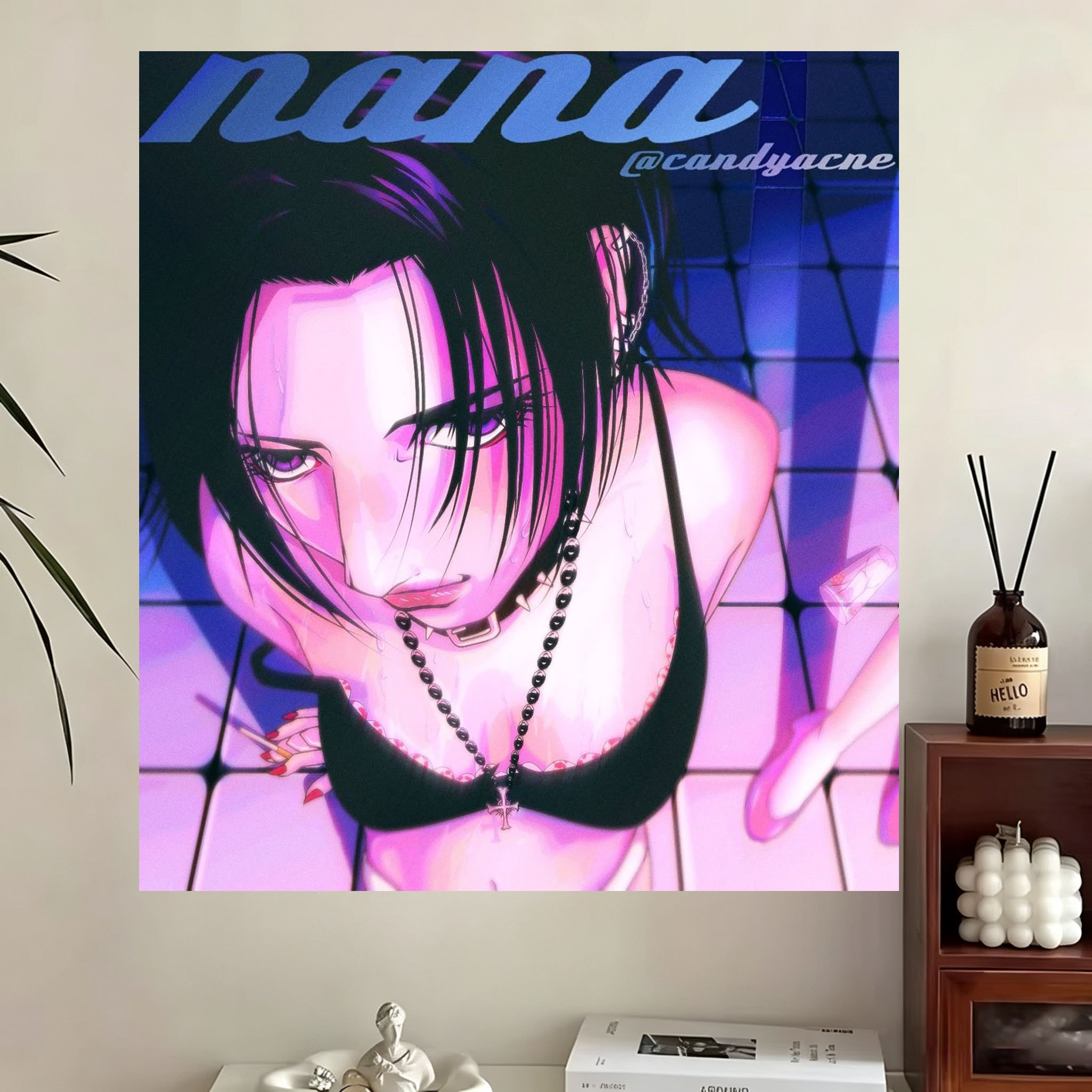 Anime Merchandise In Japanese - VIKAMA NANA コマツナナ タペストリー 日本アニメガール 大型タペストリー