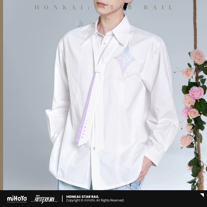 Anime Merchandise Shirt - miHoYo公式ライセンス商品 Honkai: StarRail アニメ サイレン「Impression」シリーズ キャラクターグッズ：シャツとコスプレ衣装