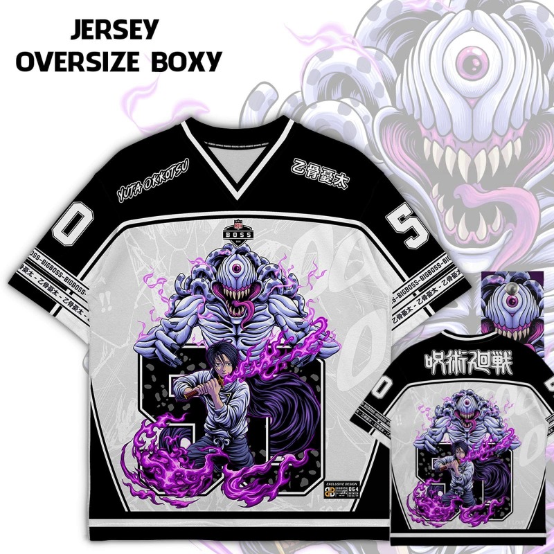 アニメ呪術廻戦 Choso プリントジャージシャツ男性女性カ - Anime Merchandise Shirt のレビューと価格