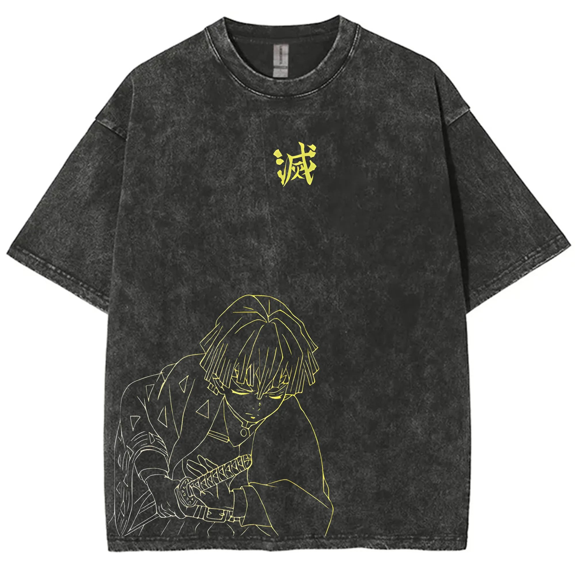 ストリートウェア 鬼滅の刃 ヴィンテージ ウォッシュド グラ - Anime Merchandise Men のレビューと価格