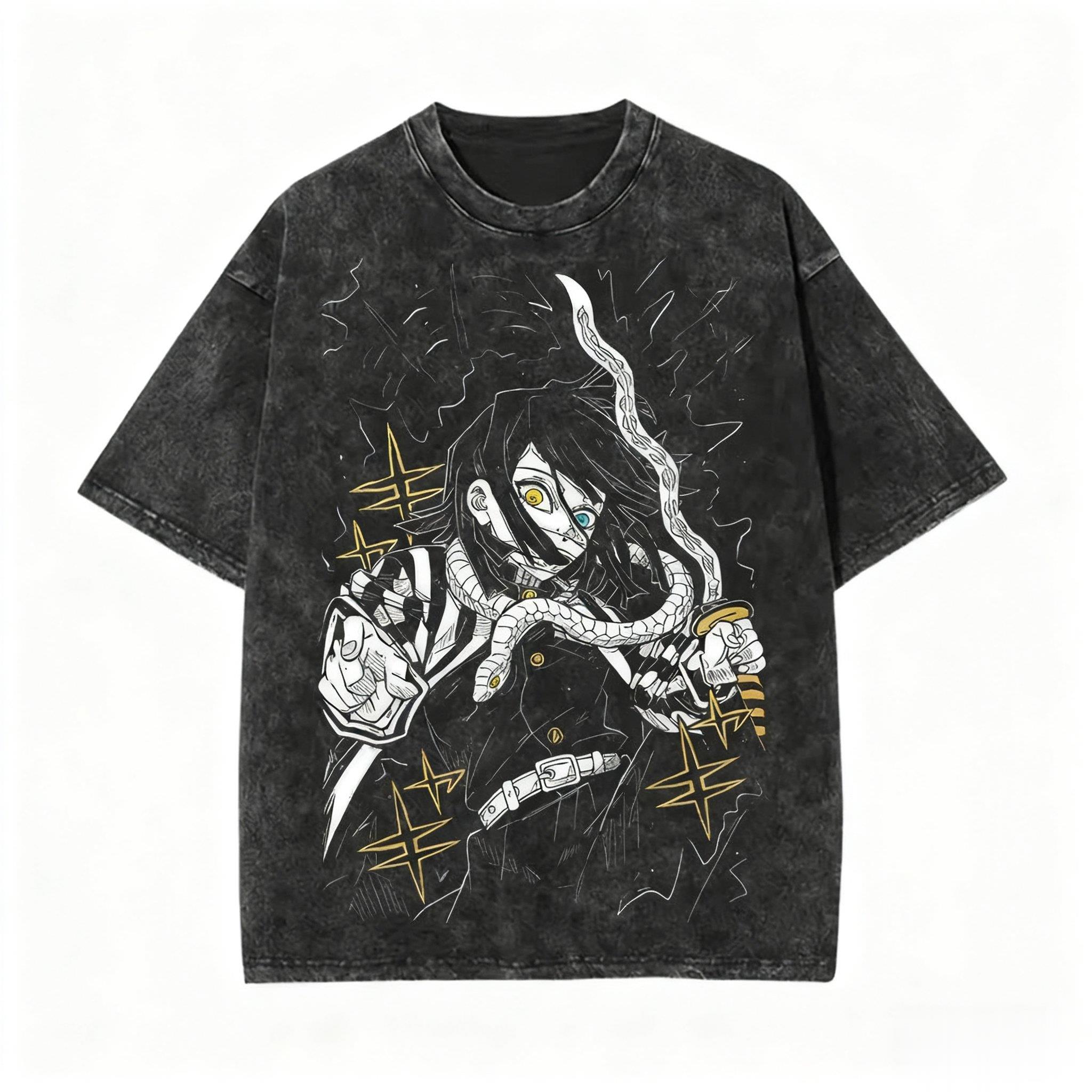 ストリートウェア 鬼滅の刃 ヴィンテージ ウォッシュド グラ - Anime Merchandise Men のレビューと価格