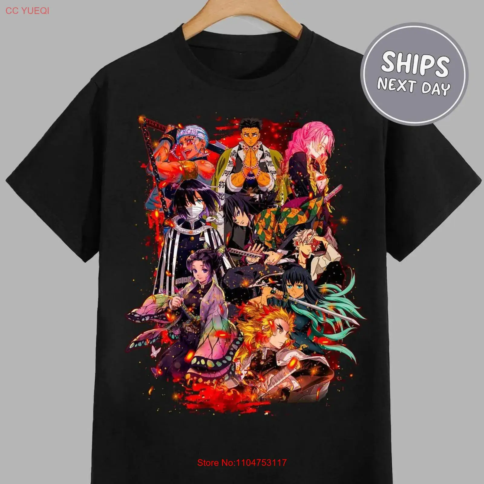 デーモンスレイアニメTシャツスレイヤーヴィンテージウォッシュ - Anime Merchandise Men のレビューと価格