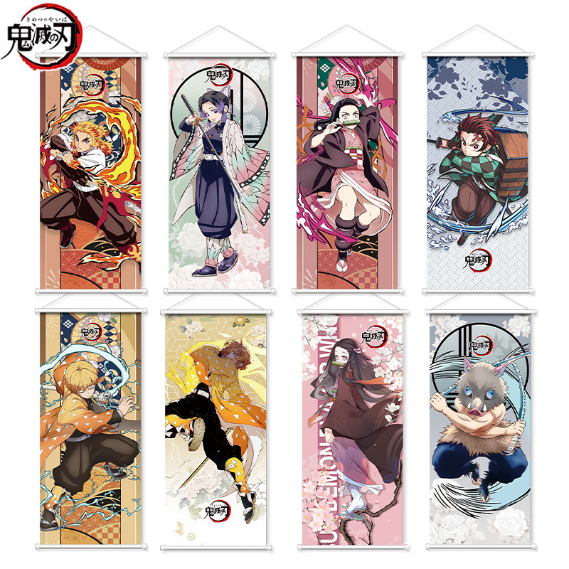 鬼滅の刃 壁掛けスクロール 竈門禰豆子 アニメポスター 壁掛 - Anime Convention Merchandise のレビューと価格