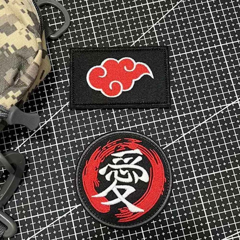 新しいナルトパーソナライズされた二次元暁忍者刺繍パッチクリエ - Anime Merchandise Naruto のレビューと価格