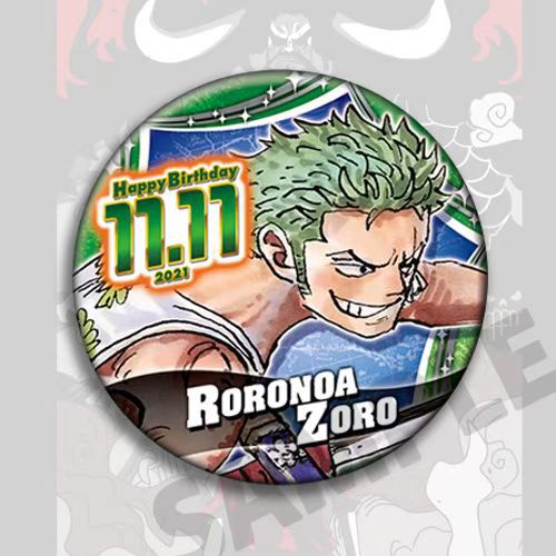ワンピースアニメバッジコレクション ルフィ ゾロ チョッパー - Anime Convention Merchandise のレビューと価格