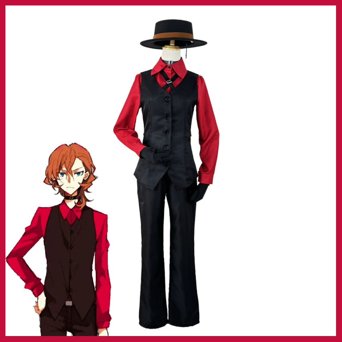 XQAnime 文豪ストレイドッグス ビースト 中原中也 コ - Anime Merchandise Men のレビューと価格