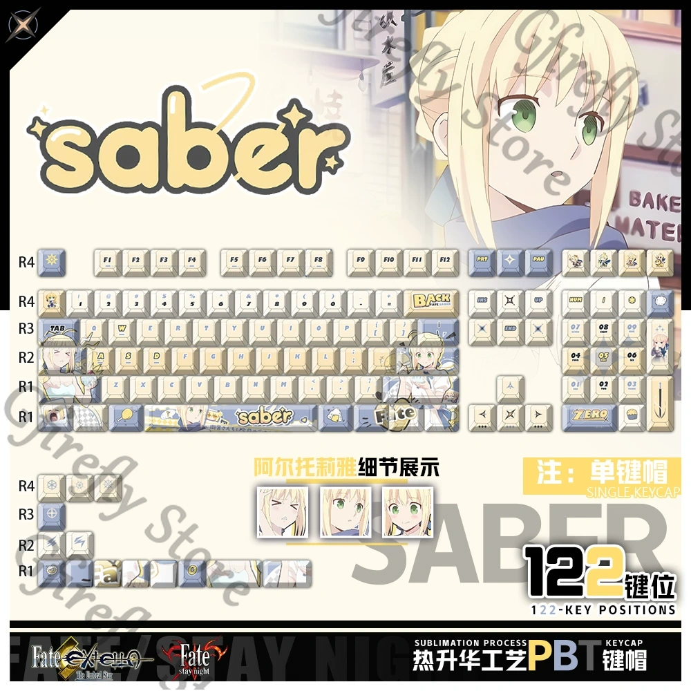 FATE アルトリア・ペンドラゴン メカニカル漫画キーキャッ - Fate Anime Merchandise のレビューと価格