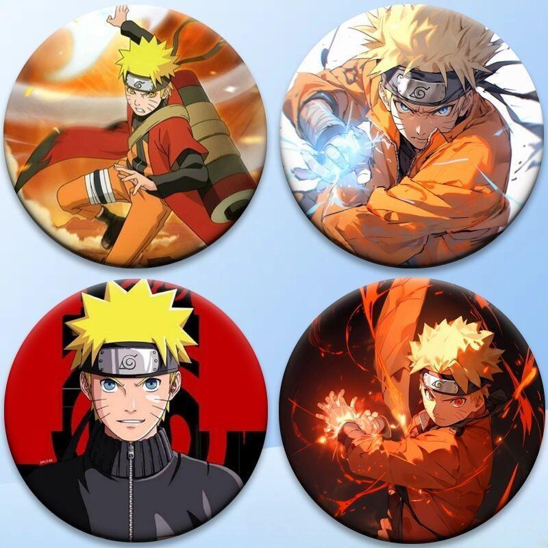 ナルトアニメバッジ 58 ミリメートルブリキエナメルピンブロ - Anime Merchandise Naruto のレビューと価格