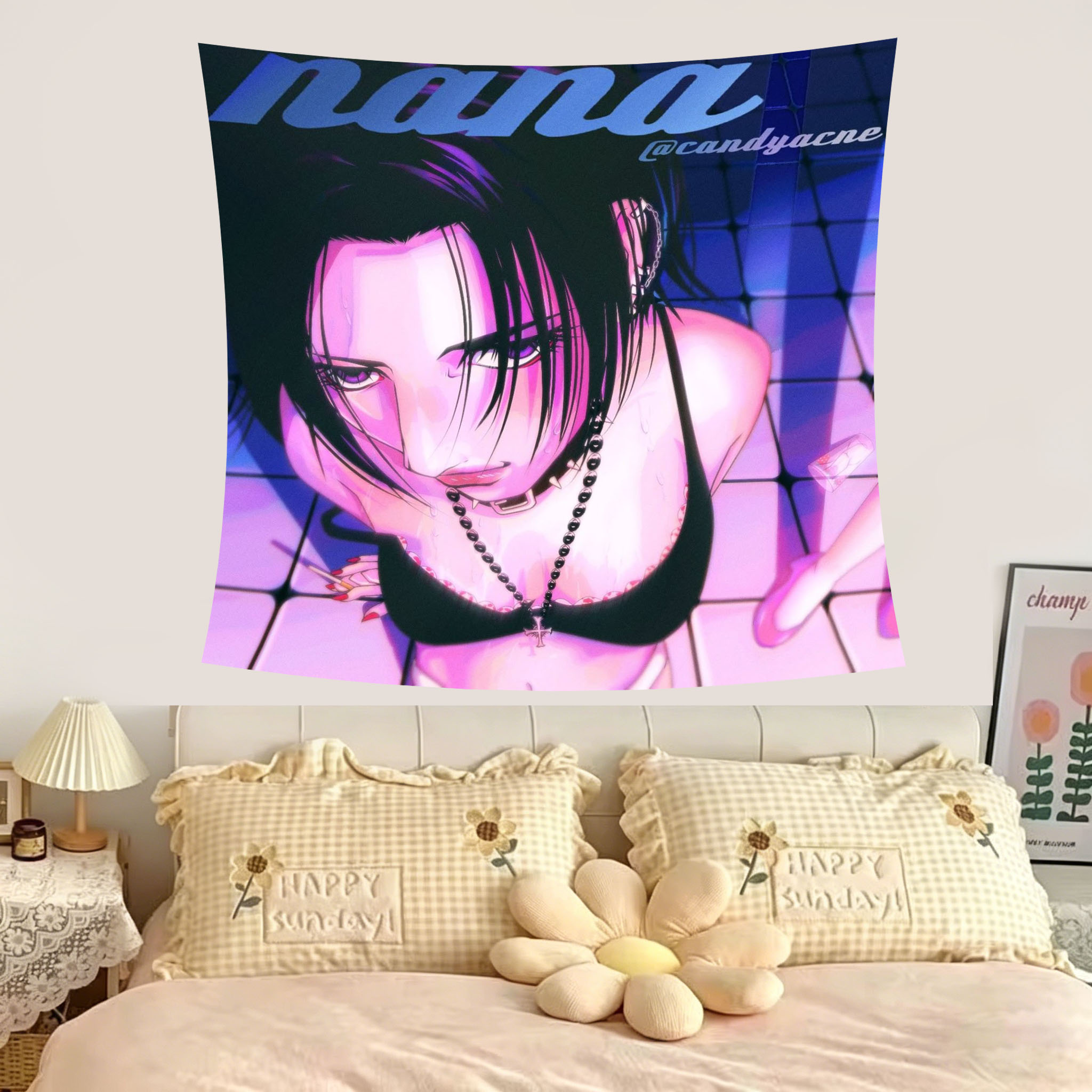 VIKAMA NANA コマツナナ タペストリー 日本アニメ - Anime Merchandise In Japanese のレビューと価格